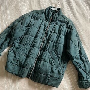 Free People Quilted Dolman Jacket
